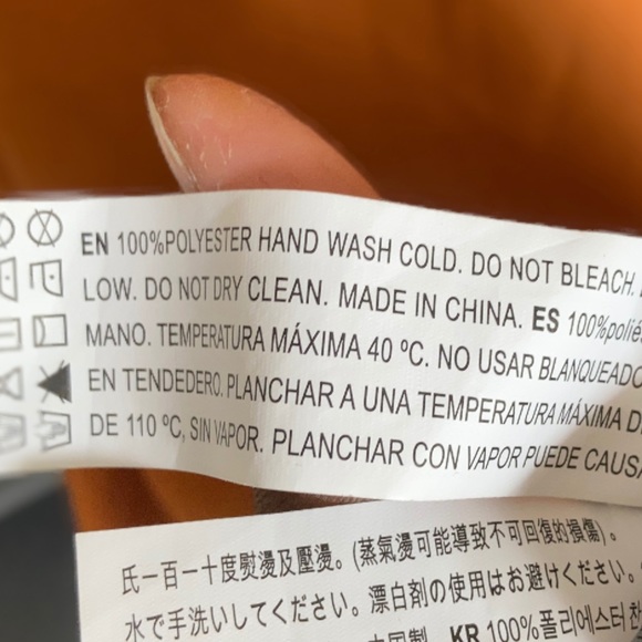 Forever 21 | Twist-Front Silky Dress - 8, Orange - Picture 13 of 13